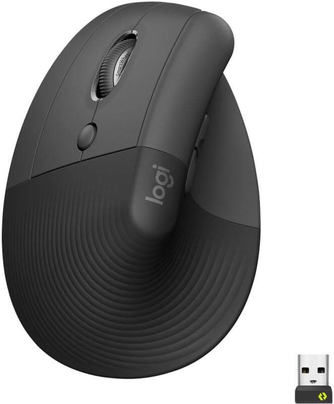 Souris sans fil Logitech Sans fil Gris Adapté pour les gauchers