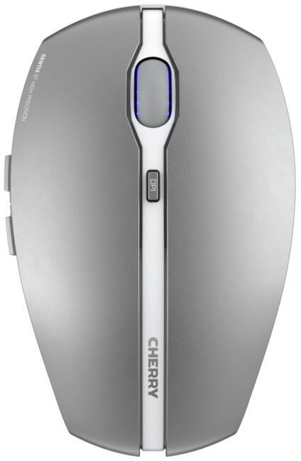 Souris sans fil CHERRY GENTIX BT Sans fil Gris Adapté pour les gauchers