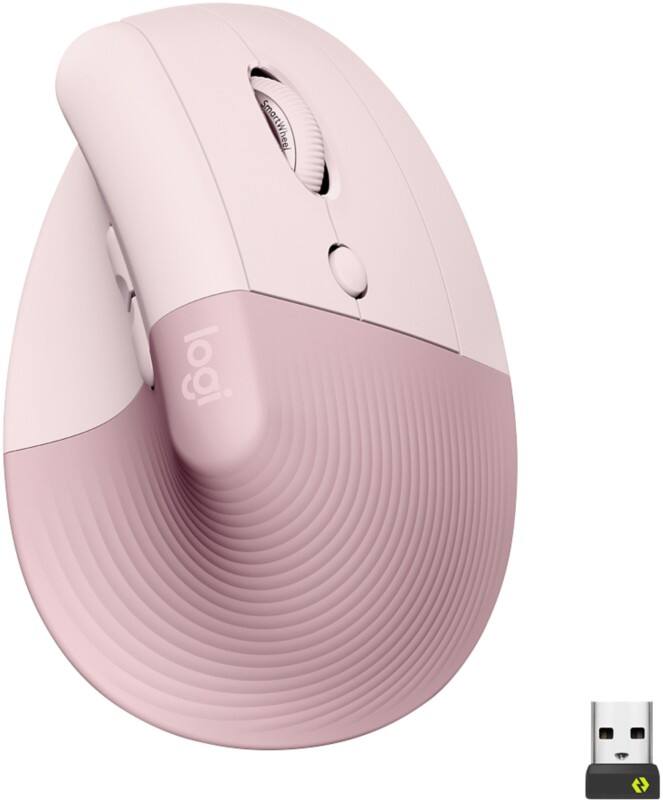 Logitech Draadloze muis Roze