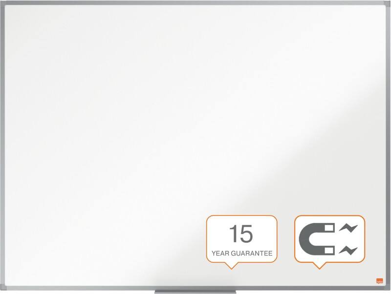 Tableau blanc Nobo Essence Montage mural Magnétique Acier Laqué Simple face 120 (L) cm