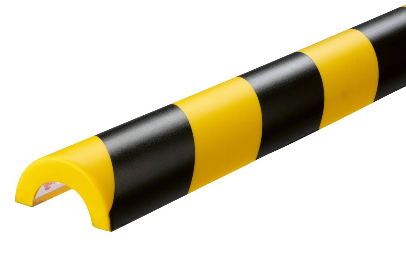 Profilé de protection pour tubes DURABLE Autocollant PU (Polyuréthane) 5 x 2,5 cm