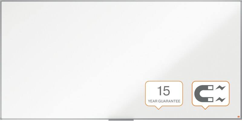 Nobo Essence Whiteboard 1905214 wandmontage magnetisch gelakt staal 200 x 120 cm