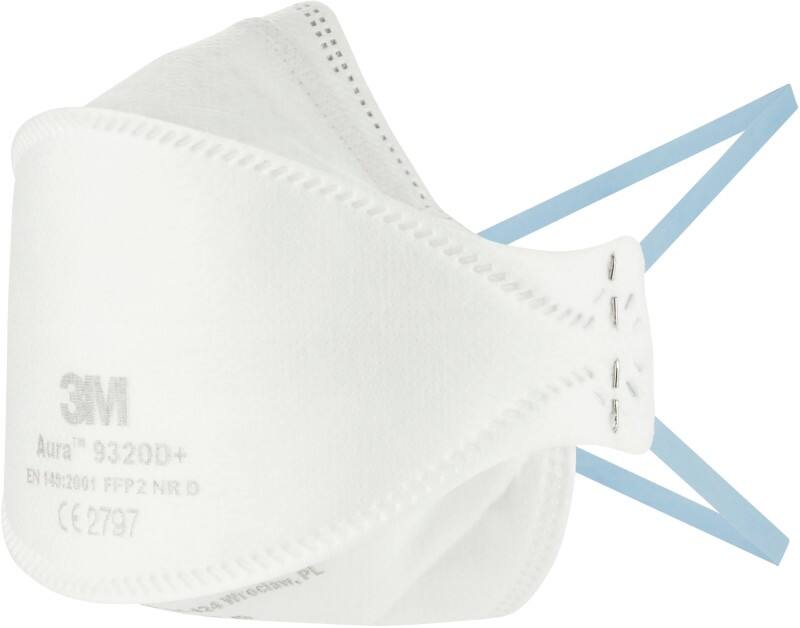 Masque de protection 3M Blanc 9320-3