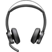 Micro casque poly Voyager Focus 2 Sur tête Bluetooth Avec Microphone Noir