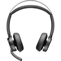 poly Voyager Focus 2 Headset Over het hoofd met Bluetooth met Microfoon Zwart