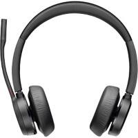 poly Voyager 4320 Headset Over het hoofd Met Bluetooth Met microfoon Zwart
