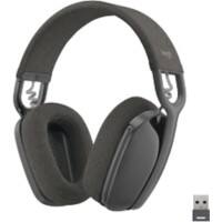 Casque audio Logitech Zone Vibe Sur tête Bluetooth Avec microphone Stéréo 125 Gris