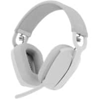 Casque audio Logitech Zone Vibe Sur tête Bluetooth Avec microphone Stéréo 100 Blanc