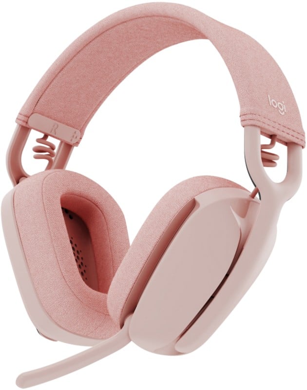 Logitech Zone Vibe 100 Headset Over het hoofd Met Bluetooth Met microfoon Stereo Roze