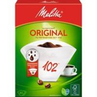 Filtre à café Melitta ORIGINAL 102 Blanc 124 mm 80 unités
