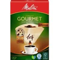 Filtre à café Melitta GOURMET 1x4 Brun 80 unités