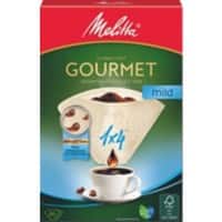 Filtre à café Melitta GOURMET 1x4 Brun 199 mm 80 unités
