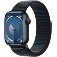 Apple Watch Series 9 41 mm Digital 352 x 430 pixels Écran tactile Noir Wi-Fi GPS (satellite)