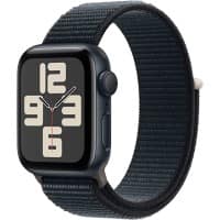 Apple Watch SE OLED 40 mm Digital 324 x 394 pixels Écran tactile Noir Wi-Fi GPS (satellite)