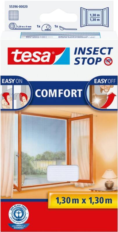 tesa Comfort Vliegenhor 1.300 x 1.300 mm Wit
