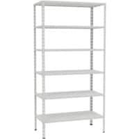 Rayonnage Métal 1000 x 500 x 2000 mm Blanc
