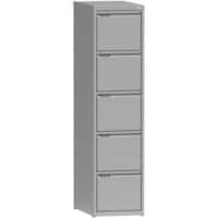 Metaal Archiefkast 5 Lades 405 x 623 x 1.628 mm Grijs
