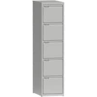 Metaal Archiefkast 5 Lades 405 x 623 x 1.628 mm Wit