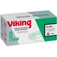 Viking TN-3600 Compatibel Brother Tonercartridge Zwart   