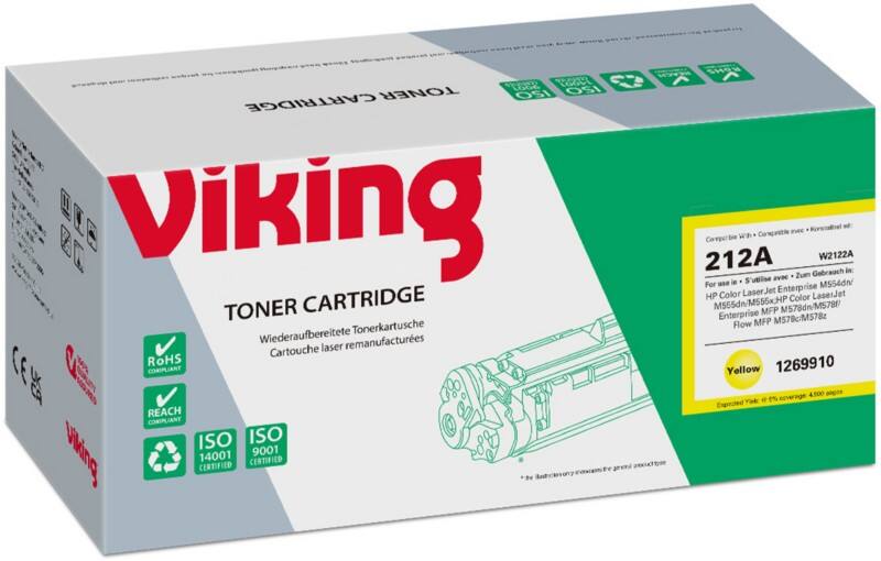 Toner Viking W2122A Compatible HP Jaune   