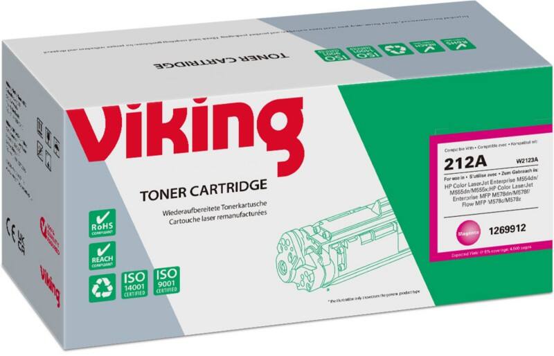 Toner Viking W2123A Compatible HP Magenta   