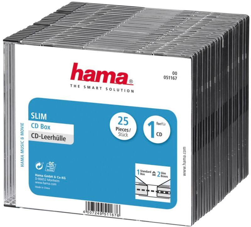 Hama Cd-hoesje 25 Stuks