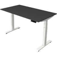 Kerkmann Elektronisch In hoogte verstelbaar Zit-sta-bureau Antraciet T-poot 0 lades 0 ladeblokken 1.400 (B) x 800 (D) x 1.290 (H) mm Hout, Metaal