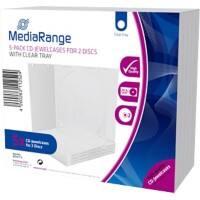 MediaRange CD/DVD-doosje 5 stuks
