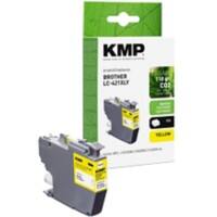 Cartouche jet d’encre KMP LC421XLY Compatible Brother Jaune