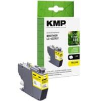 Cartouche jet d’encre KMP LC422XLY Compatible Brother Jaune