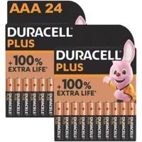 Piles Duracell Plus Power Boost AAA LR03 Alcaline 24 Unités