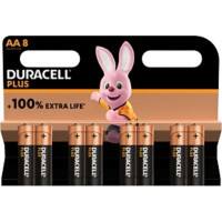 Piles Duracell Plus Power Boost AA LR6 Alcaline 8 Unités