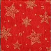 PAPSTAR Christmas Shine Servetten Rood 33 x 33 cm 20 Stuks