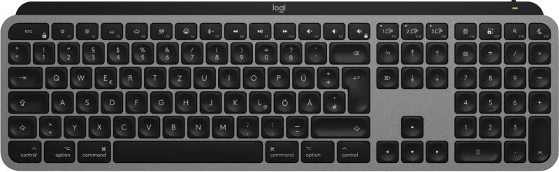 Logitech Draadloos Toetsenbord MX Keys S Mac 920-011623 QWERTZ DE Aluminium