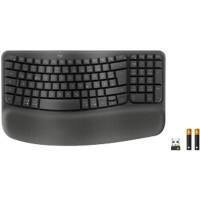 Clavier Logitech Wave Keys for Business Sans fil 920-012327 QWERTZ (DE) Graphite