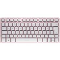 CHERRY Draadloos Toetsenbord KW 7100 MINI BT JK-7100DE-19 QWERTZ DE Roze