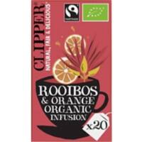 Thé Clipper Rooibos & Orange Organic Infusion 20 unités