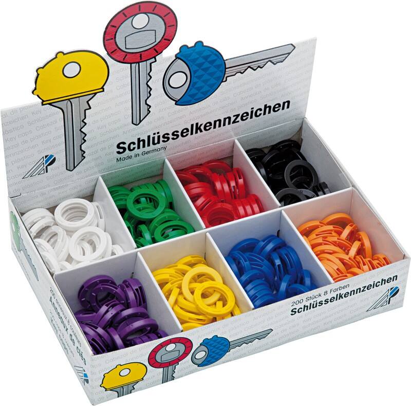 WEDO Sleutelring Kleurenassortiment 300 stuks