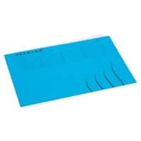 Farde pliable Jalema Secolor A4 Bleu Papier 31 x 22 cm bord scellé