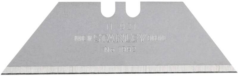 Stanley 1992 Reservemesje 19 mm (H) Staal Zilver 100 stuks