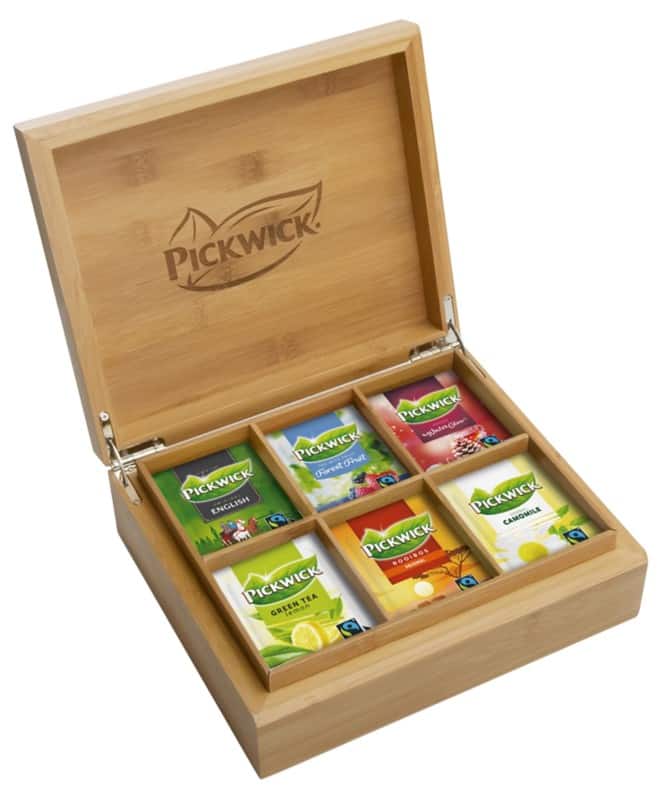 Coffret de thés Pickwick 12 goûts 120 unités