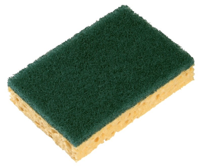 Éponge grattante Spontex Sponrex 74&nbsp;Viscose 10 unités Jaune, vert