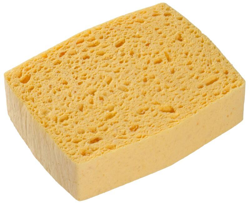 Éponge Spontex Azella 09&nbsp;Traditionnel Humide 10 unités Jaune