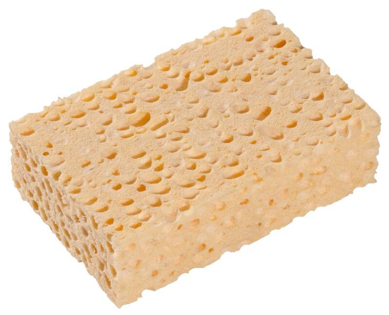 Éponge Spontex Azella 82&nbsp;Professionel Pour vitres 10 unités Jaune