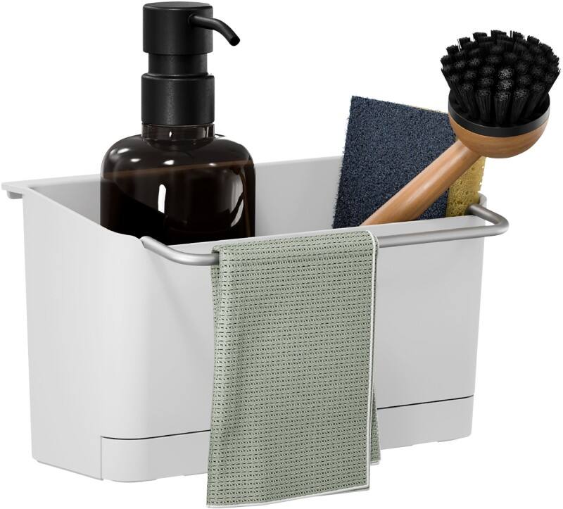 Organiseur pour évier tesa Plastique Blanc 11,25 x 21,05 x 17,25 cm 3 unités