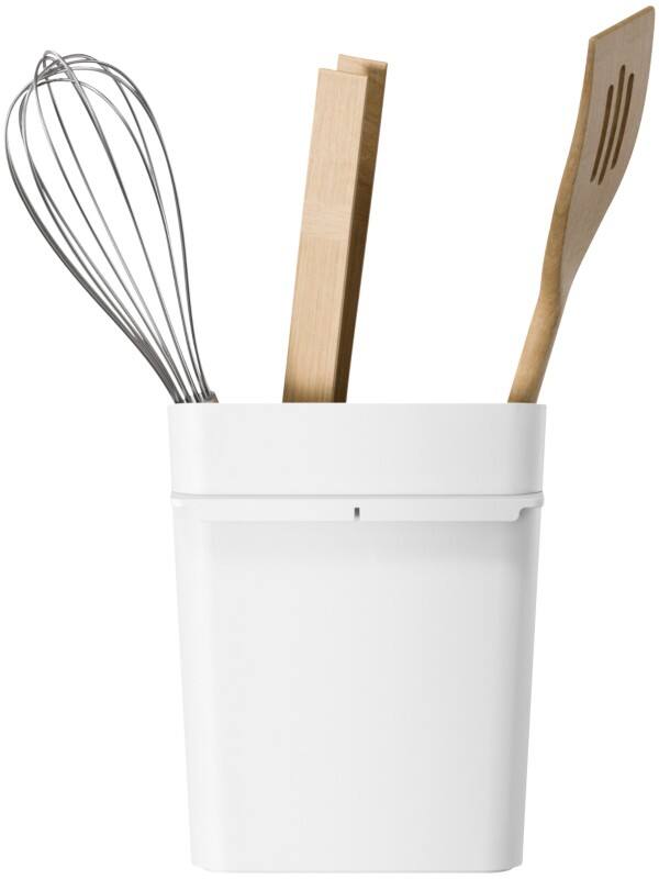 Porte-ustensiles tesa Plastique Blanc 14,25 x 14,75 x 21,75 cm 3 unités