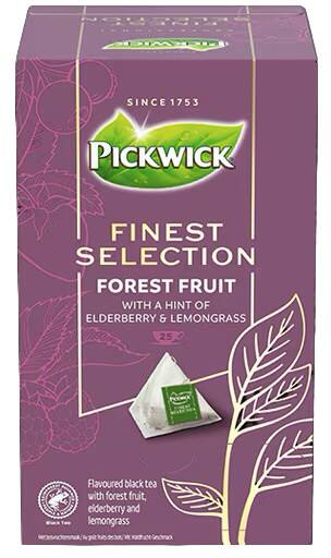 Thé Pickwick Finest Selection Fruits Sacs Fruits des bois 25 unités
