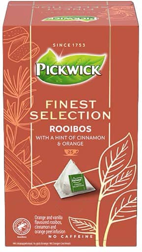 Thé vert Pickwick Finest Selection Rooibos Sacs 25 unités