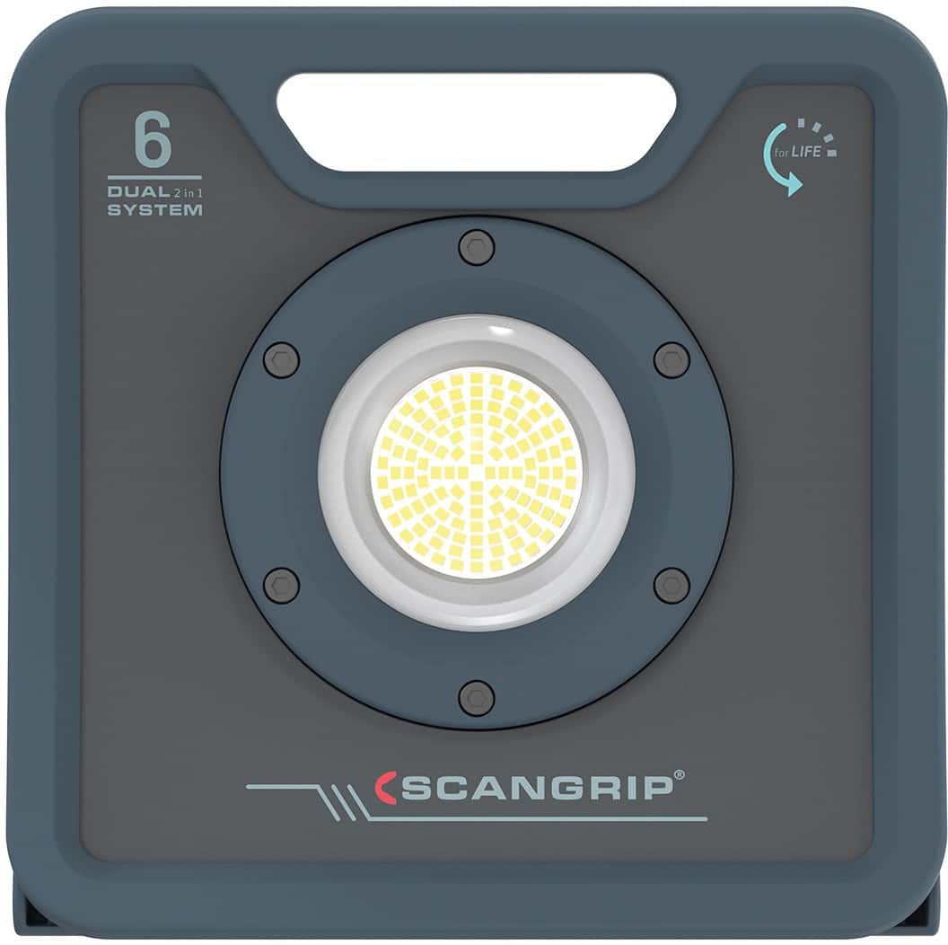 Projecteur de chantier SCANGRIP NOVA 6 C+R LED