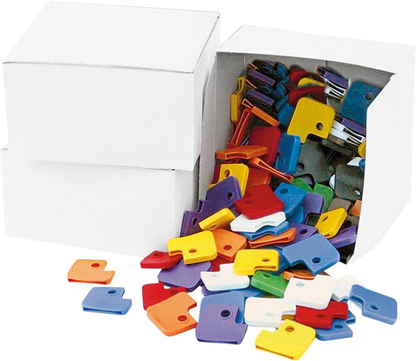 WEDO Sleutelkapjes Kleurenassortiment 100 Stuks